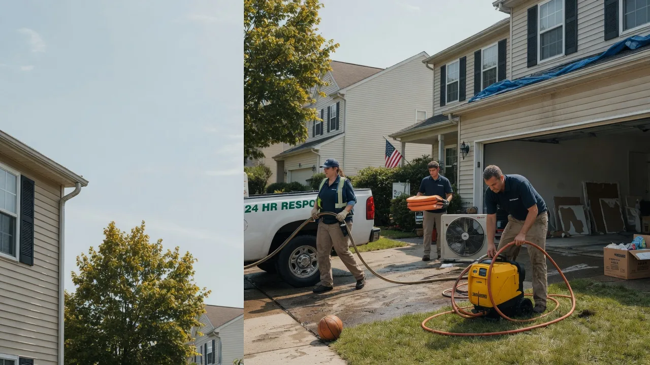 Emergency Water Damage Restoration in Branchland, WV near me